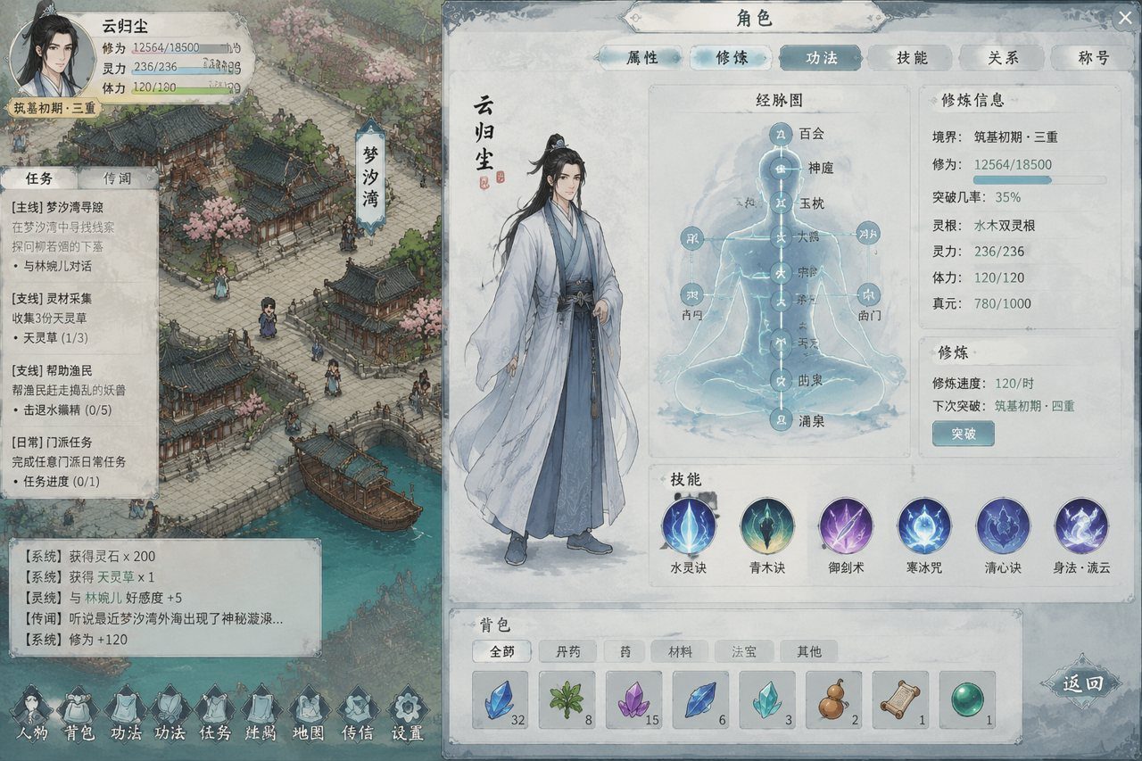 谪仙索欢录 剧情探索 内容截图 8