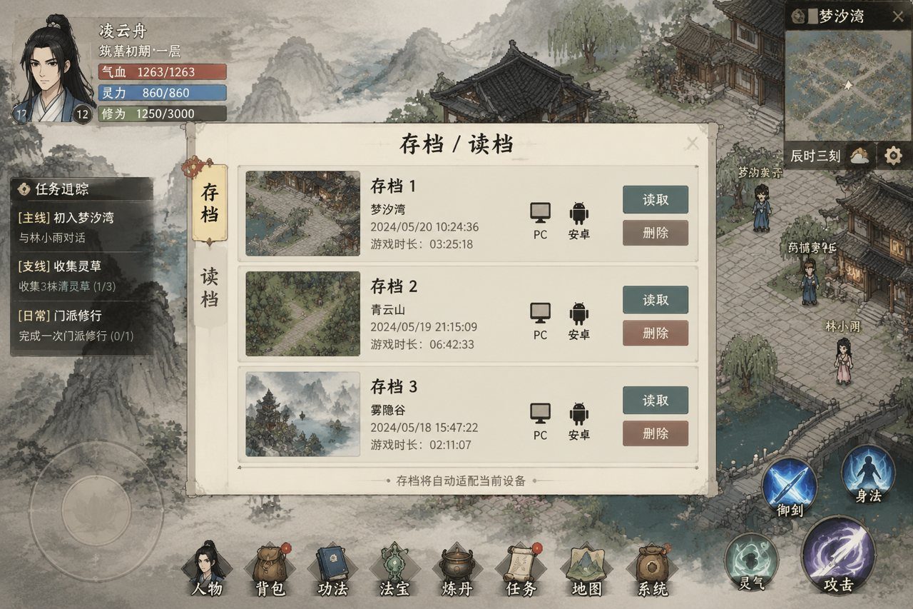 谪仙索欢录 地图探索 实机截图 4